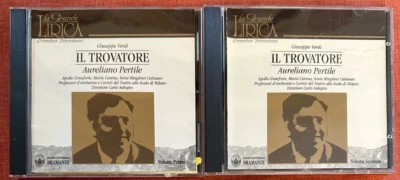 2 CD VERDI  Il trovatore  Pertile - La grande Lirica OTTIME CONDIZIONI - Immagine 1 di 3