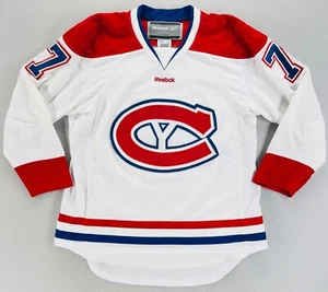 Reebok Youth Ice Hockey Jersey Canadiens Youth Team CCM Size L/XL Del Gaizo READ - Picture 1 of 18