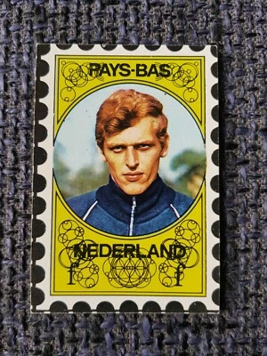 1972 VANDERHOUT VOETBALSTERREN RARE IMAGE PIET KEIZER no panini Netherlands AJAX - Image 1 of 2