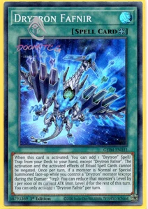 Yugioh! Drytron Fafnir GEIM-EN031 (SR) 1st Ed "Drytron Deck Support" - Picture 1 of 1
