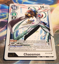 x1 Digimon CHAOSMON BT4-090 White Rare TCG