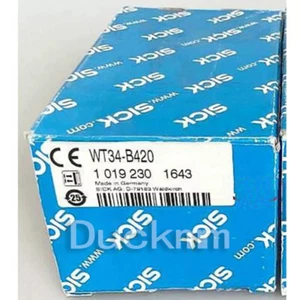 1pc New SICK WT34-B420 1019230 Photoelectric Sensor Fast Ship - Picture 1 of 3
