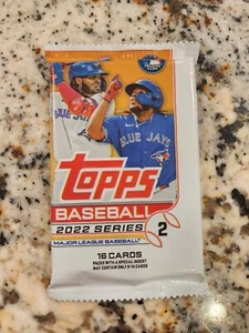 2022 Topps Series 2 Baseball Pack 1 Factory Sealed Pack 16 Cards MLB - Picture 1 of 2