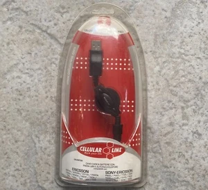 CELLULAR ITALIA S.p.A-Phone Data/Charging cable for SONY_ERICSSON Models, Spring - Picture 1 of 4