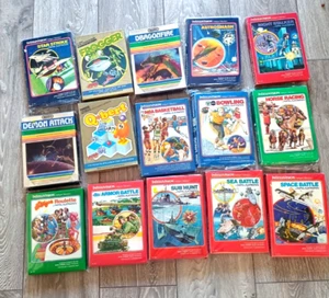15 Intellivision Videospiele - Konvolut Restposten - Frogger QBert DragonFire Demon - Bild 1 von 1