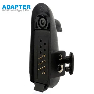 Radio Baofeng UV-9R Plus Talkie-Walkie Adapter to M-type 2Pin for Motoluola GP88 - Zdjęcie 1 z 6