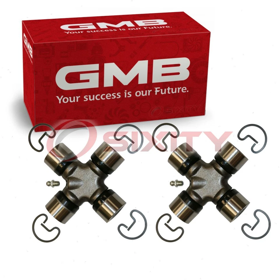 Eje trasero GMB 2 piezas todas las juntas universales para GMC Sierra 1500 2008-2019 VW Foto 1 de 4
