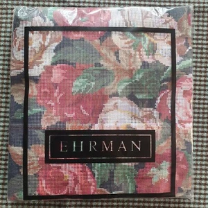 Ehrman wool tapestry on canvas kit, MOUNTAIN ROSES, Nicole Richards 1993 - Imagen 1 de 8