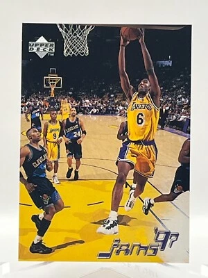 1997-98 Upper Deck Basketball Card - Jams '97 148 Eddie Jones Los Angeles Lakers - Image 1 of 2