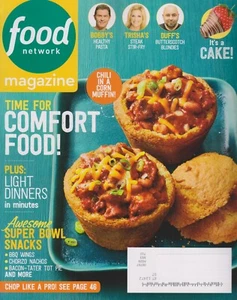 Food Network January February 2016 Time For Comfort Food! Light Dinners, Super B - Picture 1 of 1