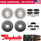 For 2013 Mitsubishi Outlander Front Rear Brake Rotors & Ceramic Brake Pads Mitsubishi Outlander