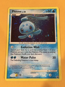 2008 Pokemon Diamond Pearl Stormfront Manaphy Holo Rare 12/100 NM/LP - Picture 1 of 2