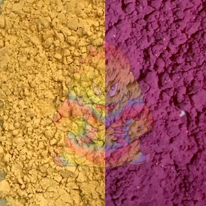 SolarColorDust! Yellow to Purple - Photochromic UV Color-Changing Pigment - Picture 1 of 2