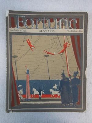 Vintage FORTUNE Magazine May 1935 - Image 1 of 3