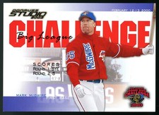 2003 Donruss Studio Baseball Gold Foil Big League Challenge Mark McGwire /25