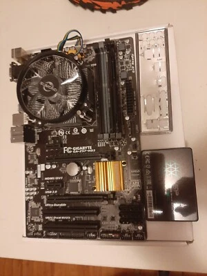 COMBO GIGABYTE/ASUS MOTHERBOARD+i5 OR i7 4TH GEN+CPU COOLER + 16 GB + 128GB SSD - Image 1 of 2