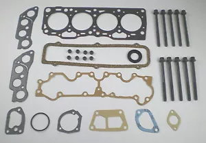 HEAD GASKET SET & BOLTS FIAT PUNTO GT & UNO ie 1.4 TURBO 8V ELRING 144.350 - Picture 1 of 4