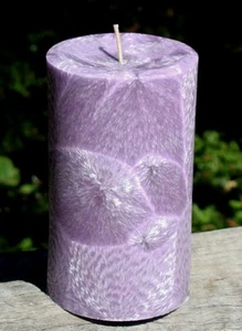 200hr GREY LAVENDER Luxury Scented SPA Eco Conscious CANDLE with Cotton Wicks - Picture 1 of 12