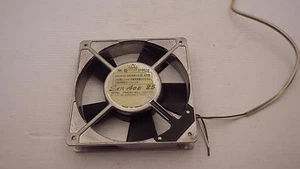SANYO I09S085 100V 50/60HZ 13.5/12W BALL BEARING 120X120X25MM METAL FAN - Picture 1 of 2
