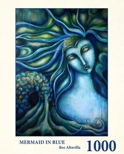 Puzzle Tau - 1000 pezzi taglio casuale - Sirena in blu - Foto 1 di 3