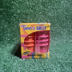 Twist N’ Shot Reusable Gelatin Cups 2007 NEW IN BOX RARE - Picture 1 of 6