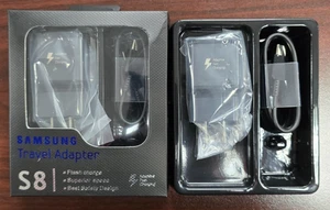 Nuevo Cargador de Pared Rápido Original Samsung Galaxy S9 S8plus Note 8 + CABLE Tipo C - Imagen 1 de 3
