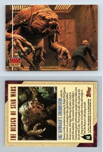 Design Of Star Wars - Luke's Confrontation #44 Star Wars Galaxy 1993 Topps Card - Picture 1 of 1
