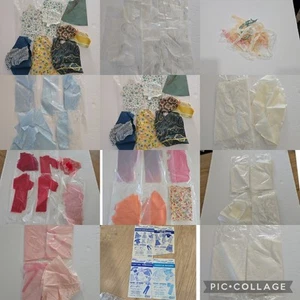 Four 1968 Sew Simple Barbie-Doll Sized Fashion Patterns Instructions Fabrics - Picture 1 of 14