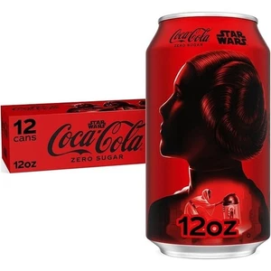 Coke Zero Sugar Cola Soda, 12 oz, 12 Pack (Package May Vary) - Picture 1 of 4