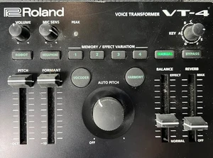 Roland VT-4 Black Tabletop Voice Transformer AIRA Effect Processor - Picture 1 of 5
