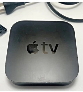 Apple TV 3. Gen A1427 Media Streamer Schwarz + Netzteil GETESTET - Bild 1 von 10