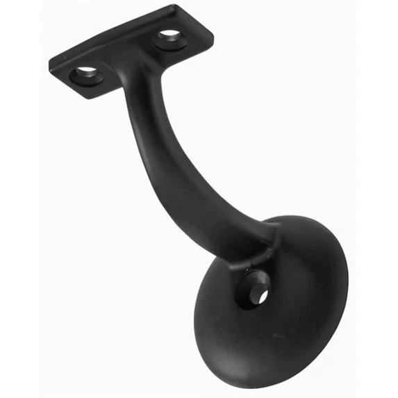 Soporte de riel de mano Hardware Essentials, negro mate Foto 1 de 1
