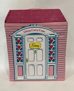 Vintage Ginny Carry Case 1979 Pink Vinyl Clothes Doll Storage Vogue Doll Co. - Picture 1 of 12