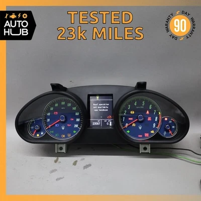 Velocímetro de cuadro de instrumentos Maserati GranTurismo M145 09-12 4,7 L OEM 23k Foto 1 de 4