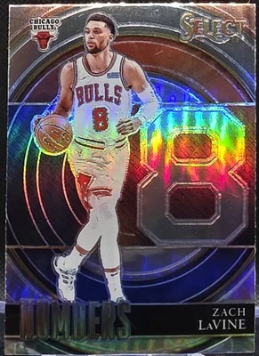 2021-22 Panini Select Numbers Zach LaVine #39 Silver Prizm *Buy 2 Get 1 - Image 1 of 3