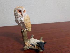 Schleiereule Figur in neuwertigem Zustand (klein) - Bild 1 von 2