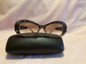 Lafont Fiesta Panther Jean Lafont Paris France Sunglass / Eyeglass & Case VTG - Picture 1 of 11