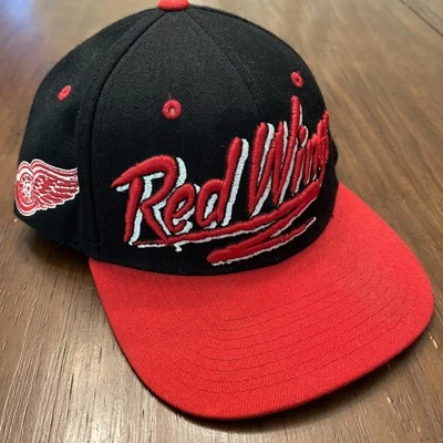 Vintage Retro Detroit Red Wings Hat Cap - Image 1 of 4
