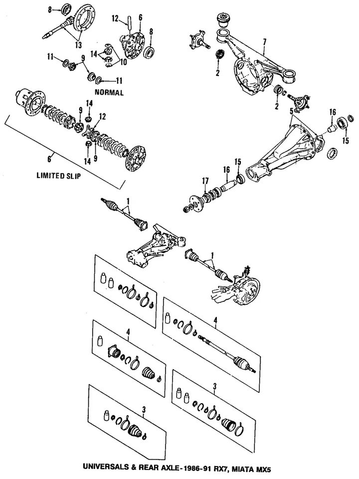 Genuine Mazda Side Bearings 0221-27-350 - Image 1 of 1