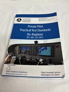Private Plane Practical Test Standards Book for Airplanes 2011-SEL, MEL, SES, - Picture 1 of 3