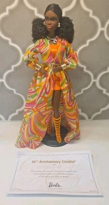 Barbie 55th Anniversary Christie Puppe #HJX29 Gold Label  - Bild 1 von 14