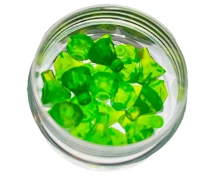 Lego Edelsteine hellgrün Menge 25 in Kunststoff Storade Container Neu Urlaubsgeschenk - Bild 1 von 3