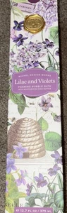 Jabón de baño con burbujas espumoso Michel Design Works lila y violetas 12,7 OZ manteca de karité - Imagen 1 de 8