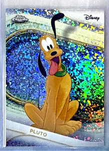 Pluto 2025 Topps Chrome Disney Mini Diamond Refractor Card-#95 Mickey Mouse - Picture 1 of 4