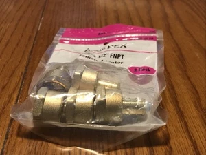 Apollo Female Adapter Pex Brass 1/2" APXFA12125PK - Picture 1 of 2