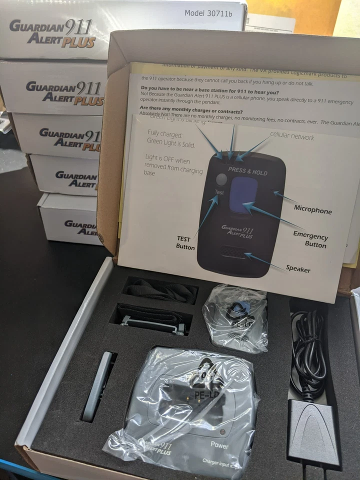 L1 LogicMark Guardian 911 Alert Plus Model 30711B