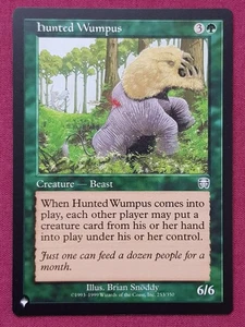 Magic The Gathering THE LIST - MYSTERY BOOSTER 2 HUNTED WUMPUS green card MTG - Picture 1 of 2