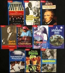 2nd Social Studies BIOGRAPHY/PLACES & EVENTS (ON grade level set - blue) - Picture 1 of 11