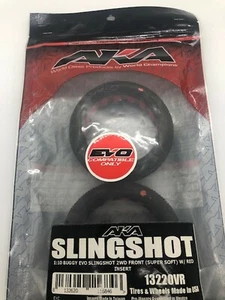 AKA "EVO" Typo Front 2WD Buggy Tires (2) (Super Soft) (AKA13220VR) - Picture 1 of 1