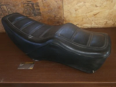 80 81 82 Suzuki GN 400 GN400 Genuine Stock OEM Seat Black Cover Foam Frame OEM - Image 1 of 4
